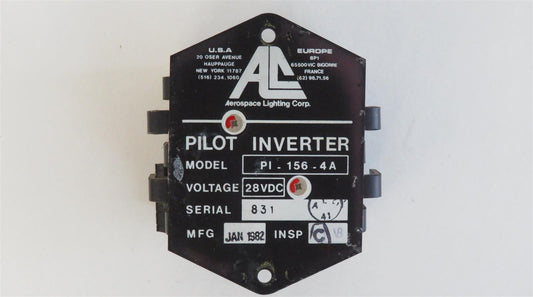 Aerospace Lighting Pilot Inverter 28VDC PI-156-4A