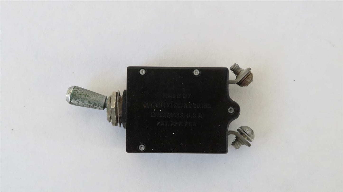 Aircraft Circuit Braker Toggle Switch Wood CB-3110C