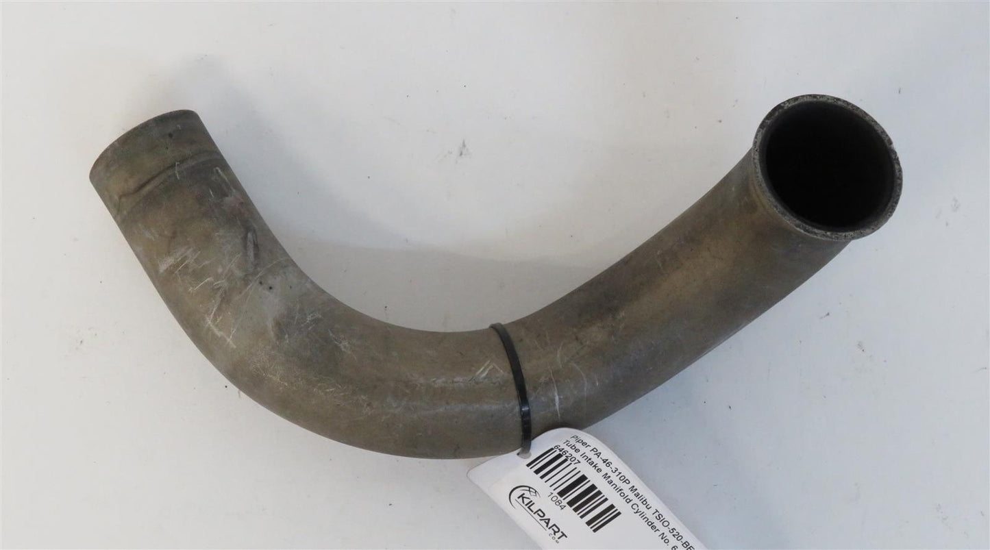 Piper PA-46-310P Malibu TSIO-520-BE Tube Intake Manifold Cylinder No. 6 646207
