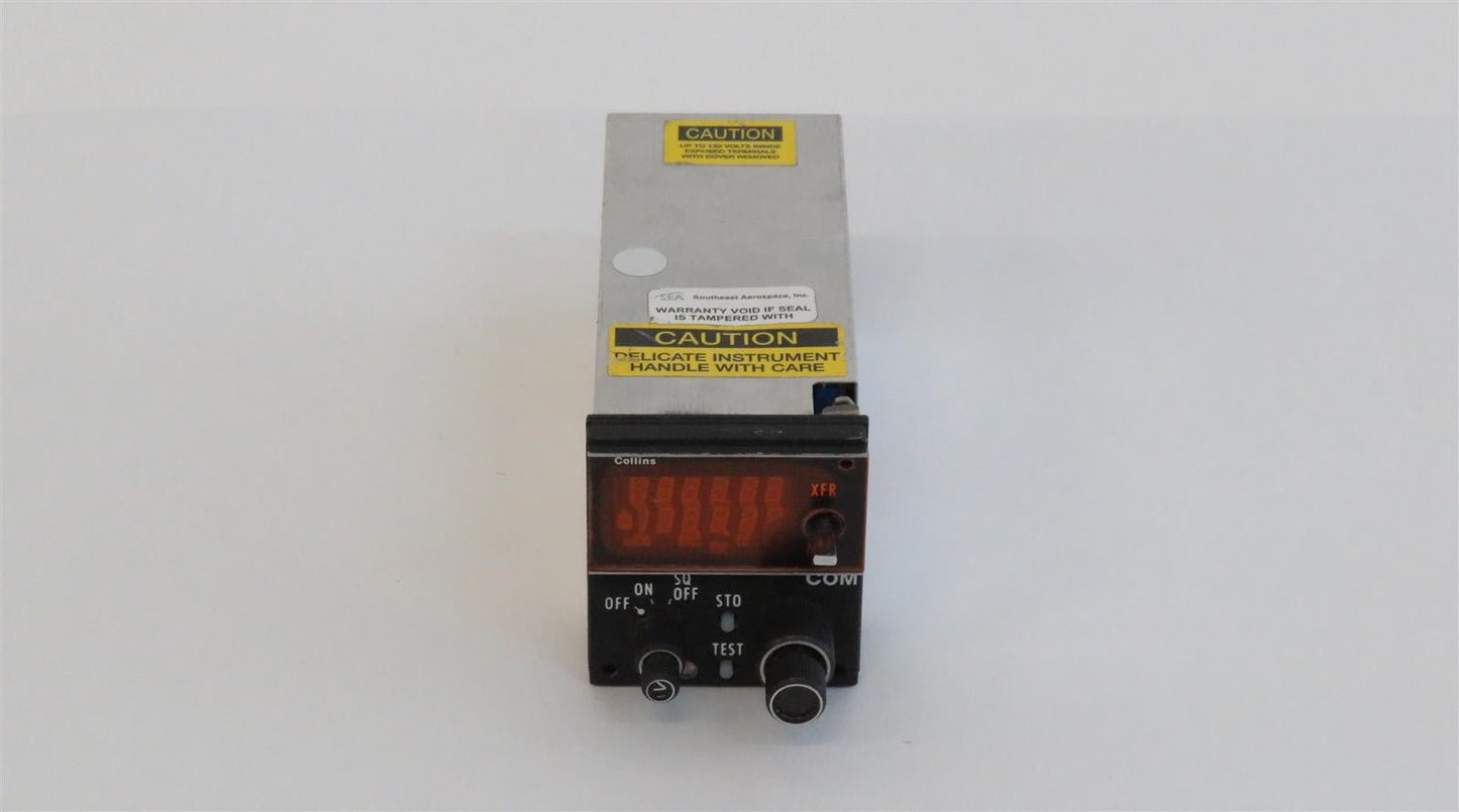 COLLINS CTL-22C 8.33 VHF Comm Control 822-1120-008