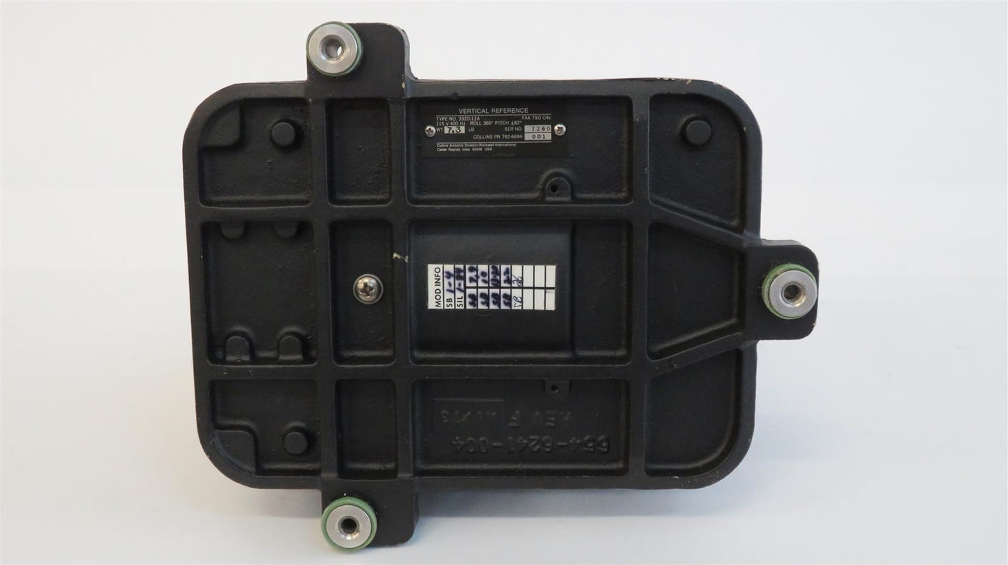 COLLINS 332D-11A Vertical Gyro 792-6694-001