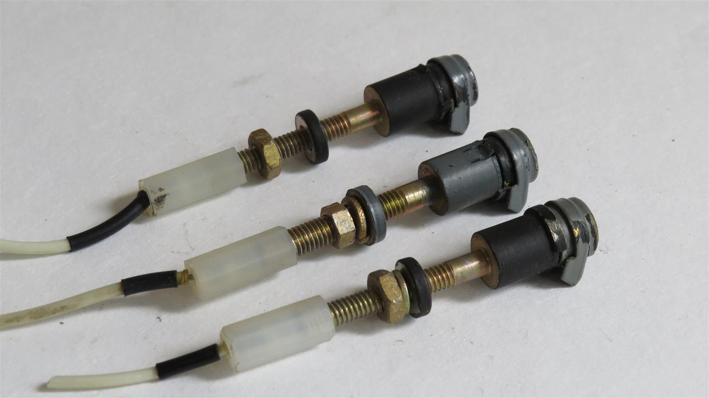 3x Aircraft Instrument Panel Post Lights 28V