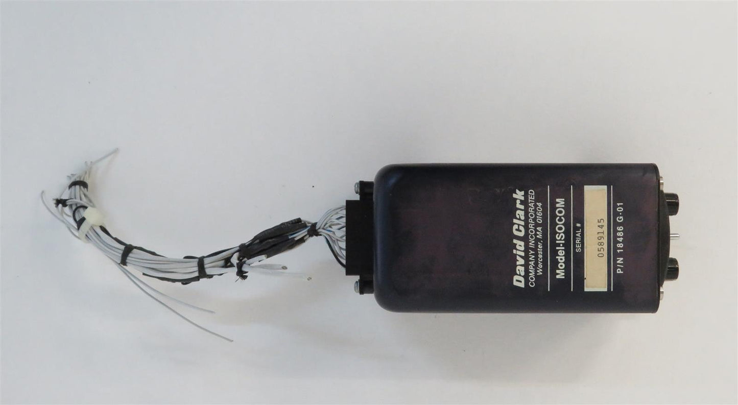 David Clark Aircraft Intercom 18486 G-01