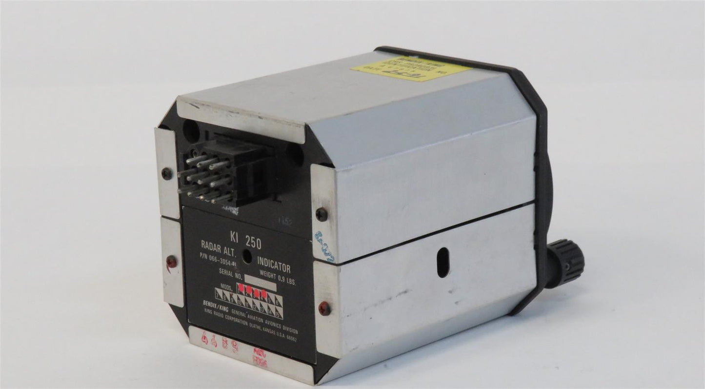 Bendix King KI 250 Radar Altimeter Indicator 066-3054-01 Mods. 1-4