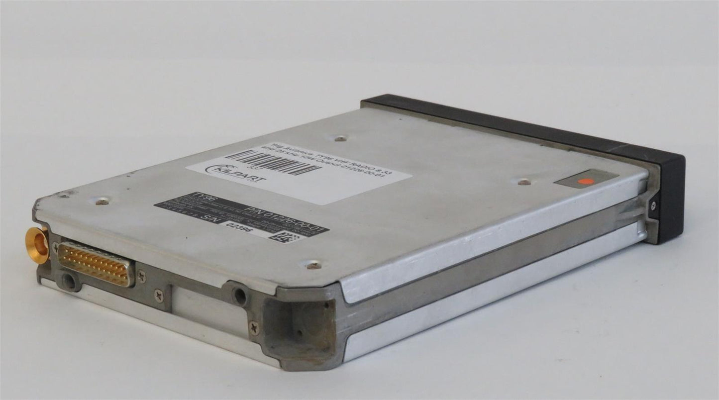 Trig Avionics TY96 VHF RADIO 8.33 and 25 kHz 10W Output 01226-00-01