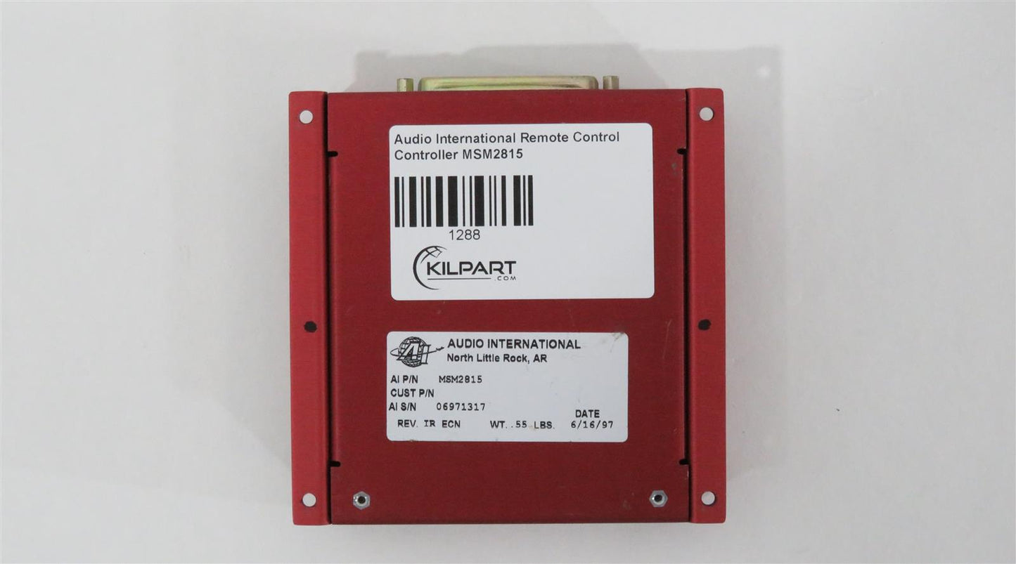 Audio International Remote Control Controller MSM2815