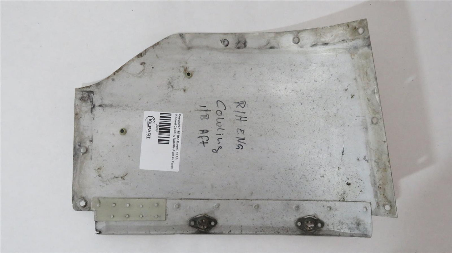 Beechcraft 95-B55 Baron RH Aft Inboard Cowling Nacelle Access Panel
