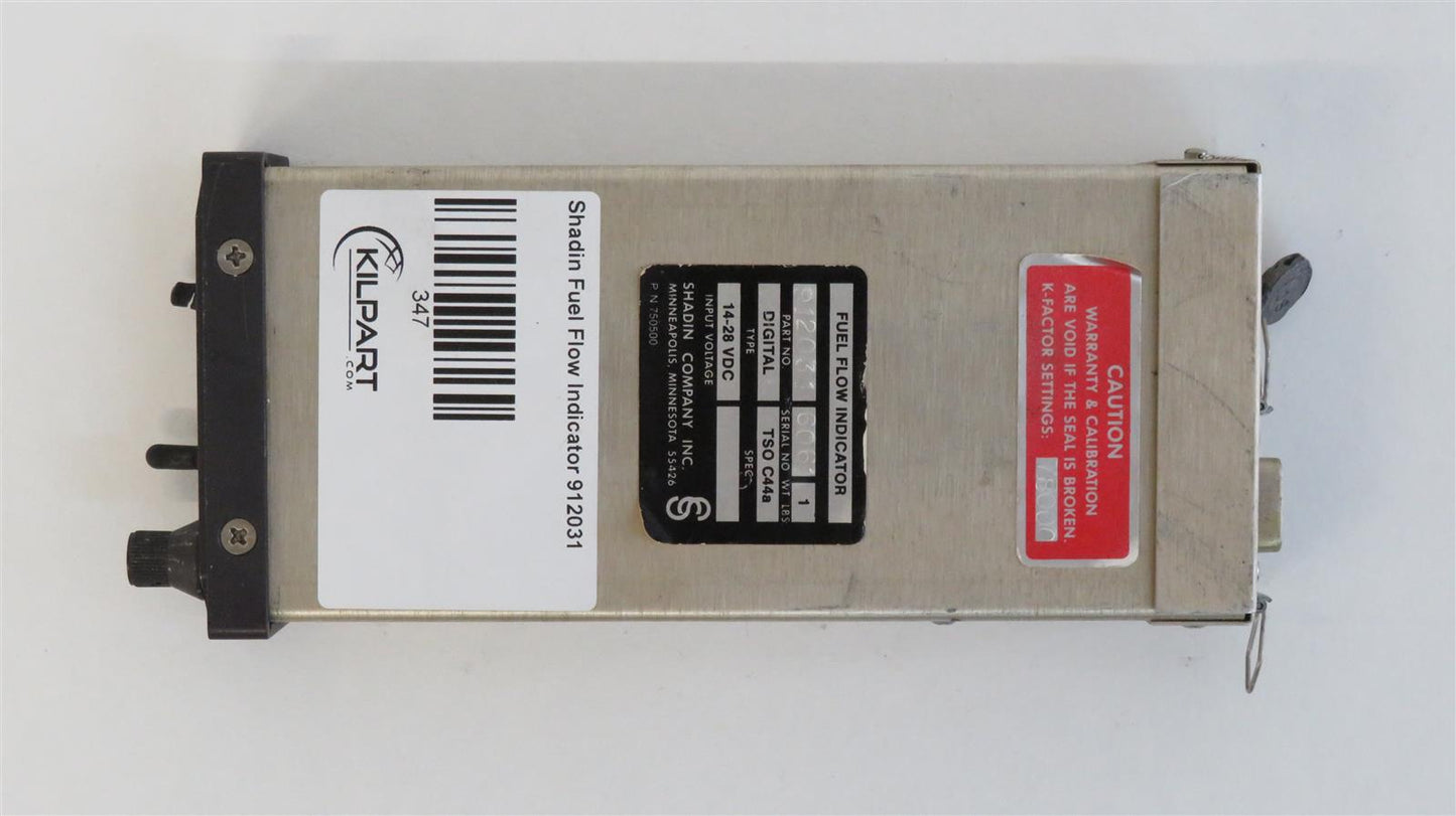 Shadin Fuel Flow Indicator 912031