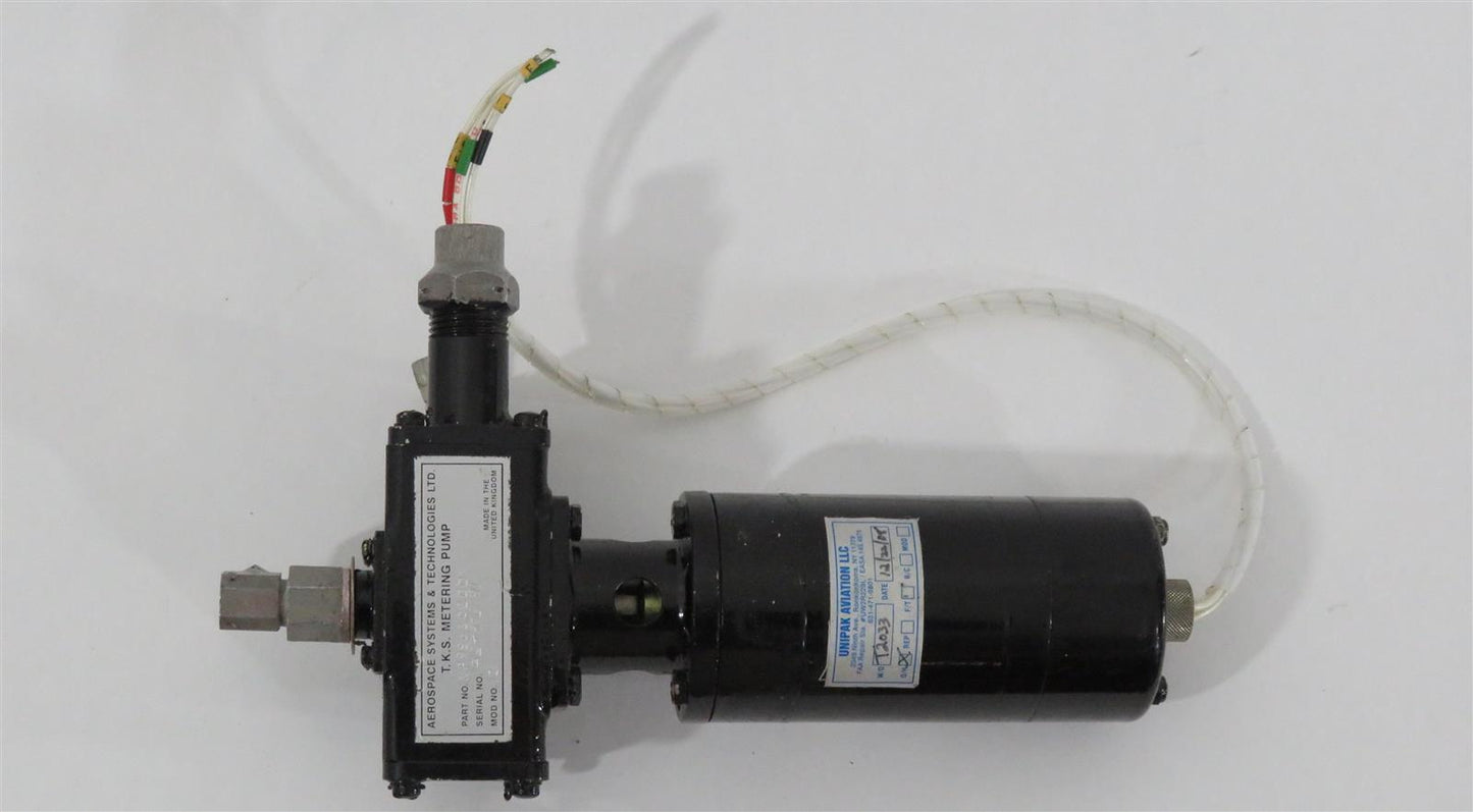 Hawker 125-700 800 TKS DE-ICE PUMP METERING PUMP XA9503C200