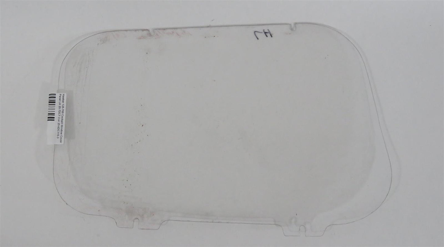 Hawker 125-700 Cockpit Window Cover Panel LH 25-7DC7-3 or 25-6DC115-3