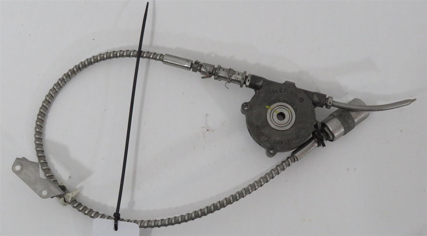 Hawker 125-700 800 ENGINE CONTROL ASSY RH 7-43366-3 with Teleflex 3642704-2