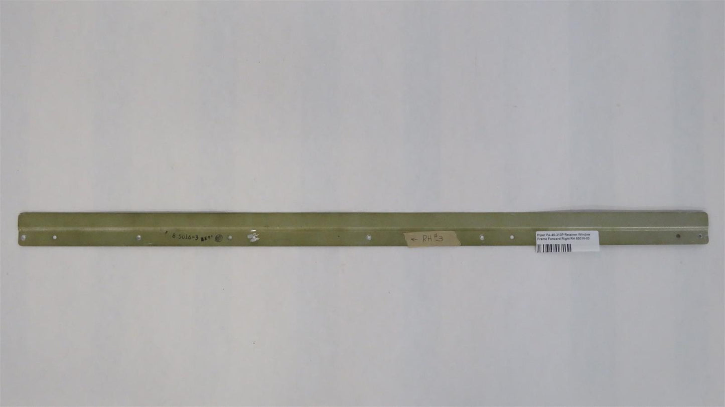 Piper PA-46-310P Malibu Retainer Window Frame Forward Right RH 85016-03
