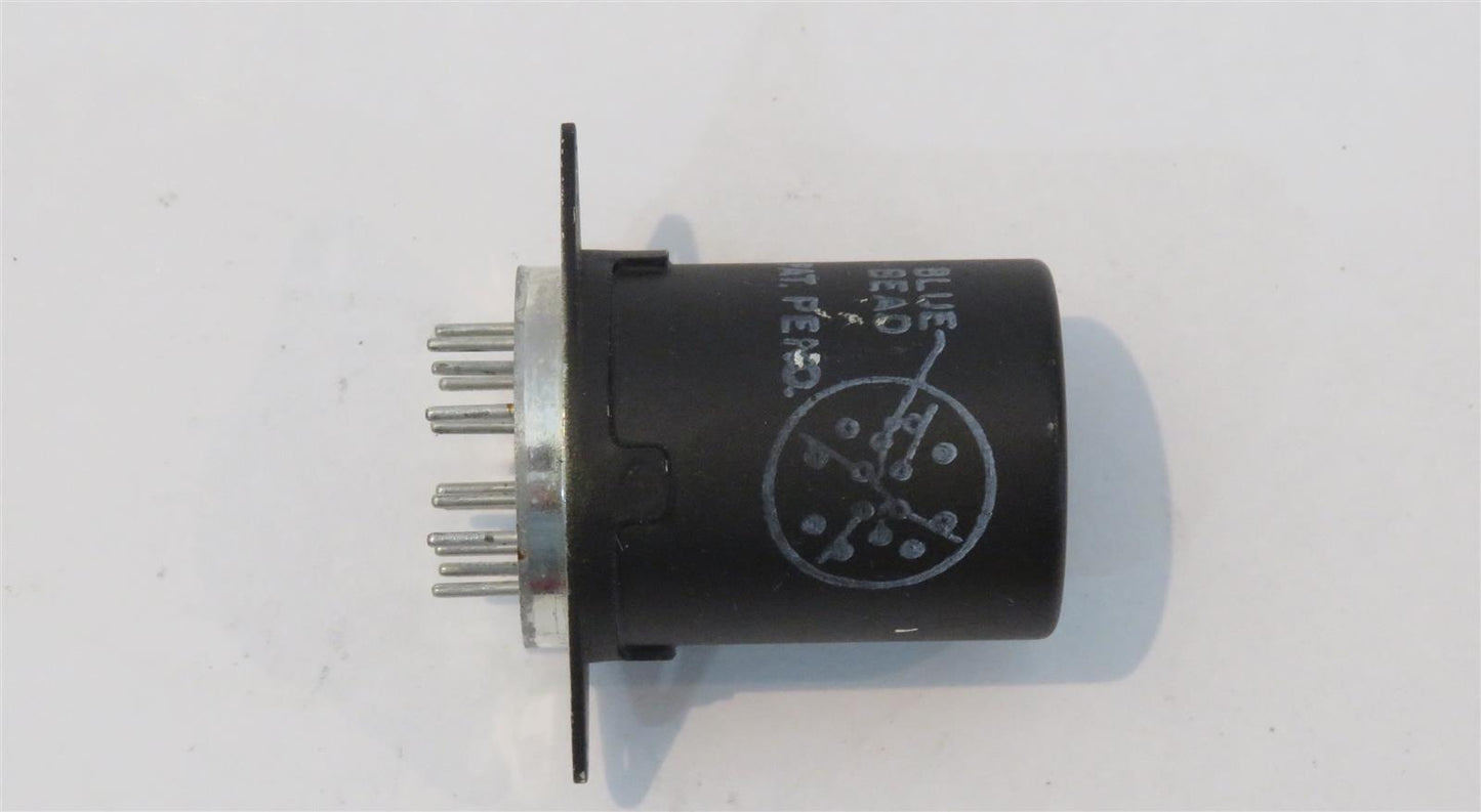 Aircraft Relay Sealed 300Ohms 26.5VDC 5Amps Blue Bead MHLO-12D