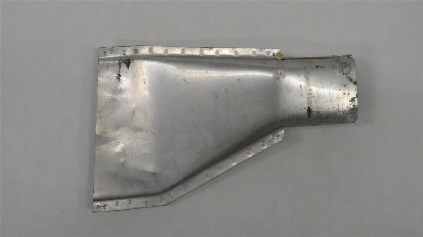 Cessna 206 210 left lower Cabin Air Outlet Heating Duct LH 1250503-1