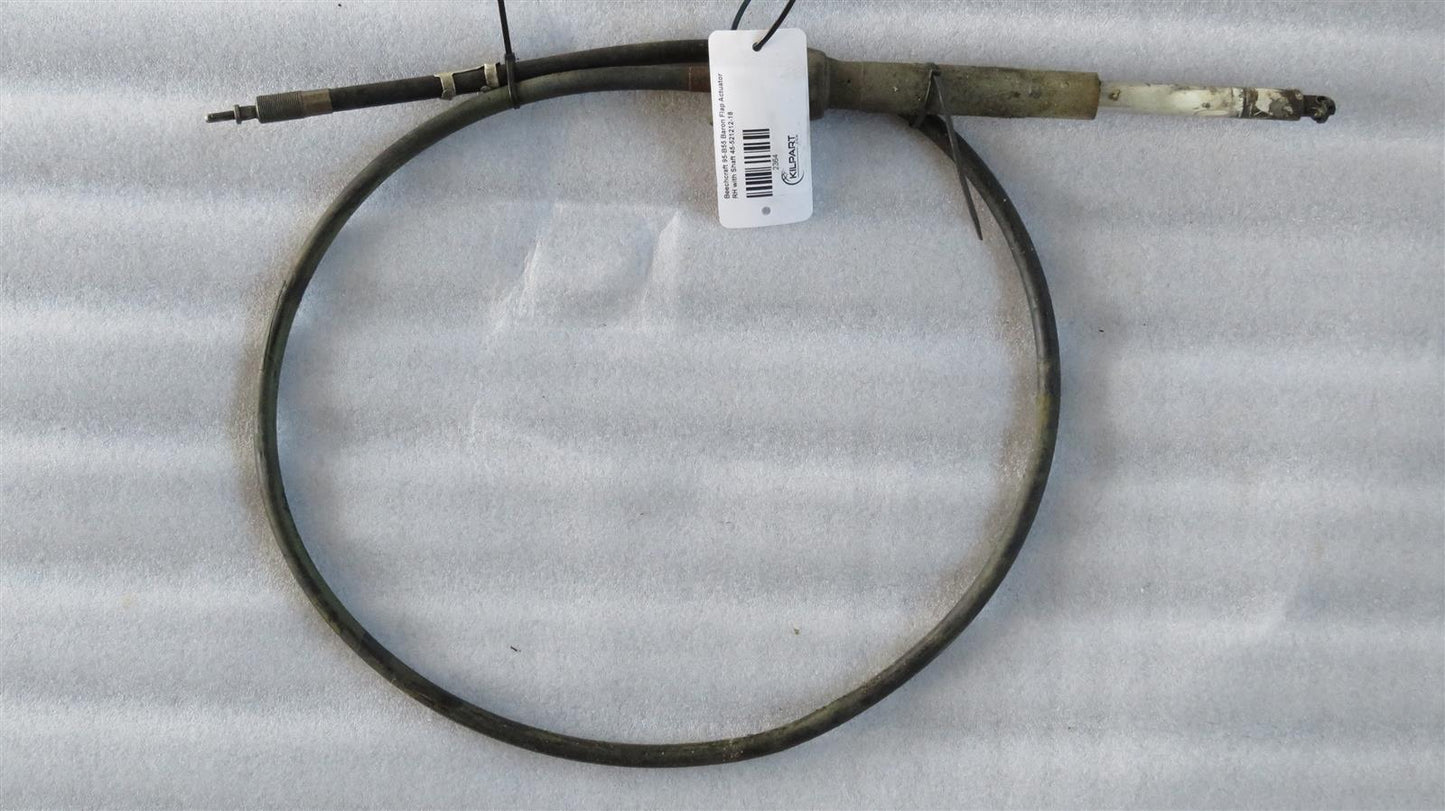 Beechcraft 95-B55 Baron Flap Actuator RH with Shaft 45-521212-18