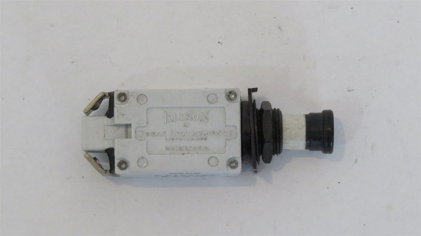 KLIXON MS26574-5 7274-2-5 5A 5AMP Aircraft Circuit Breaker