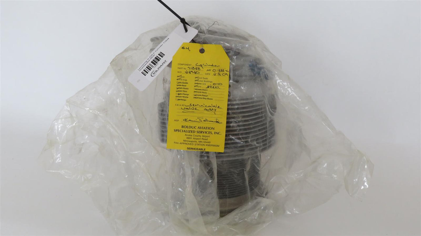 Lycoming O-235-C Cylinder Assy 71828 Overhauled NEW
