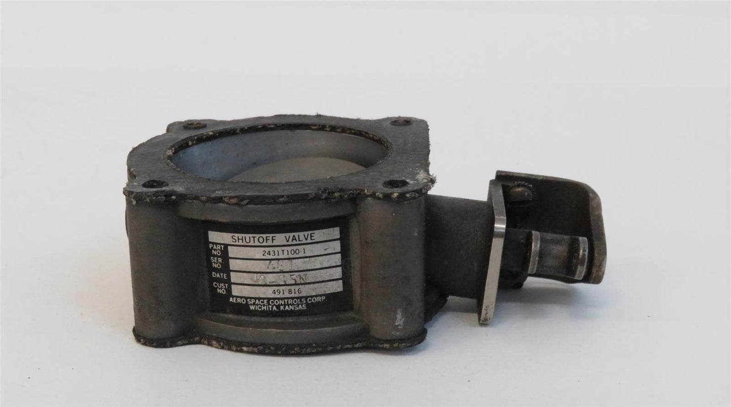 Piper PA-46-310P Malibu Shutoff Valve 491816 Aerospace controls corp 2431T100-1