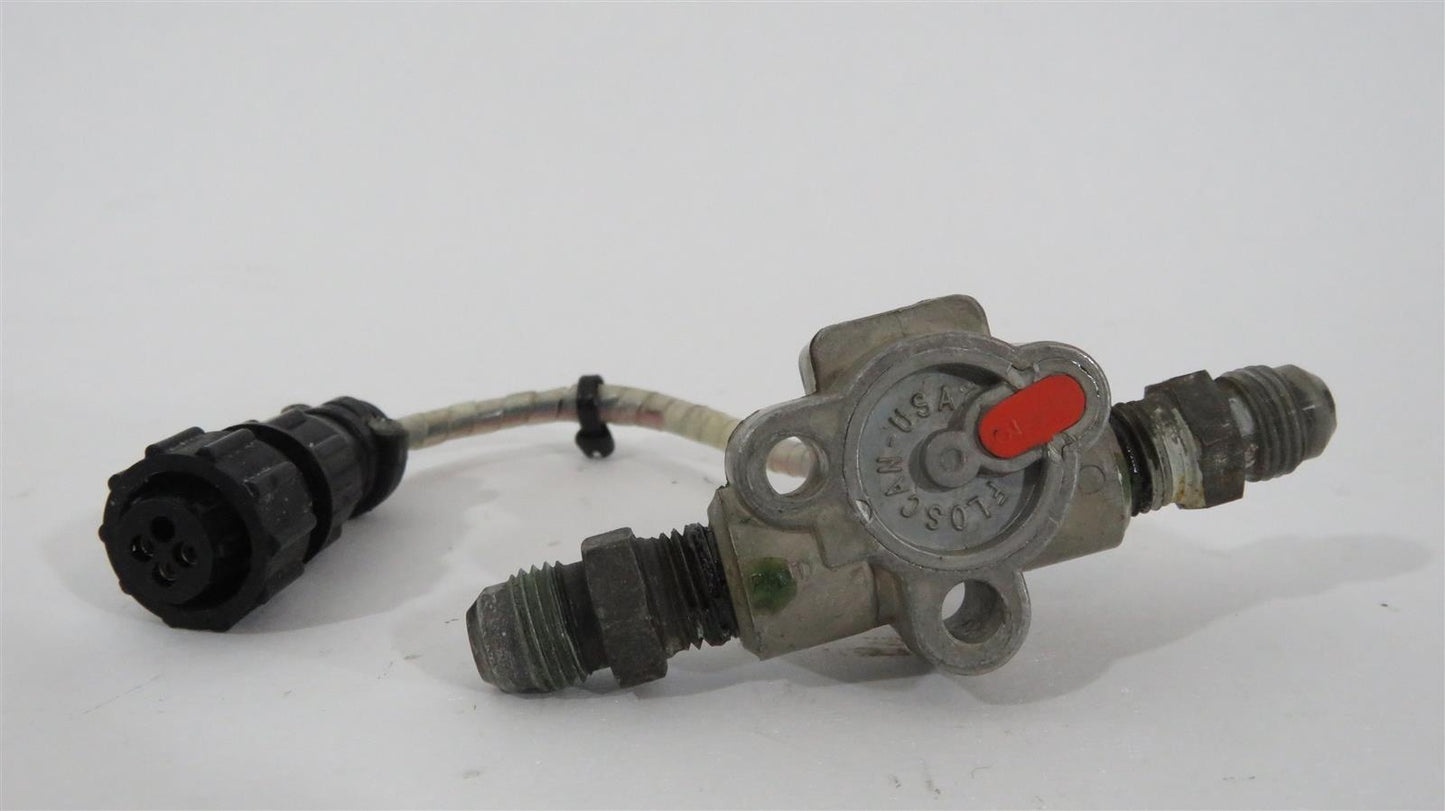 Piper PA-46-310P Malibu TRANSDUCER ASSEMBLY Fuel Flow 84522-02 84522-002 alt Floscan Model 201