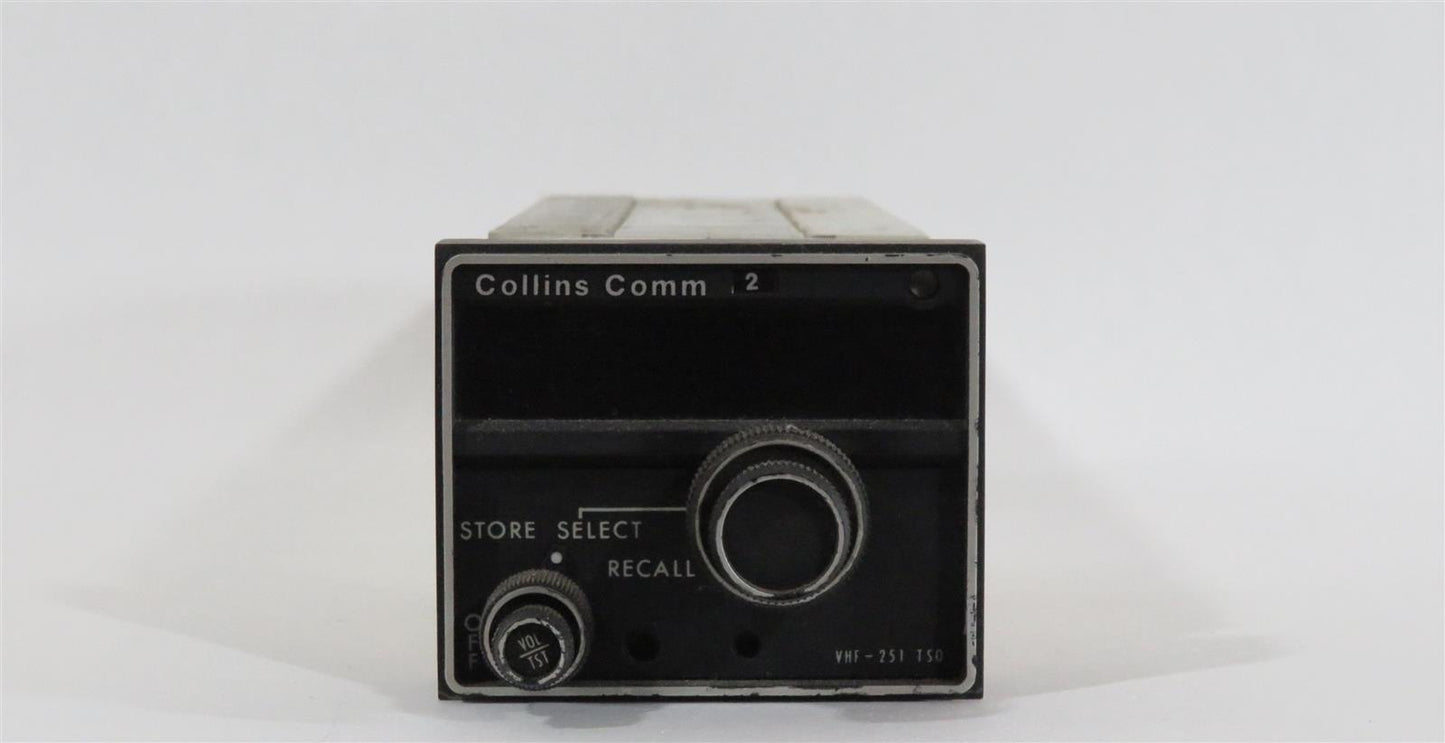 COLLINS VHF-251 COMM Transceiver 622-2078-001