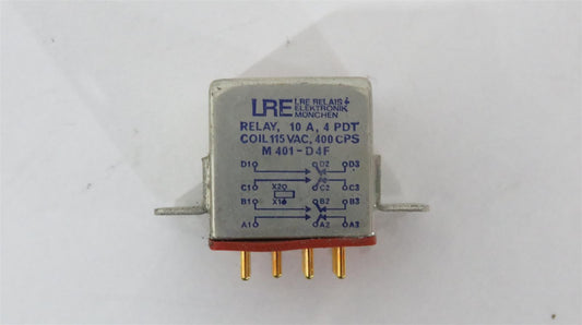 Aircraft Relay Sealed 10AMPS 115VAC M401-D4F