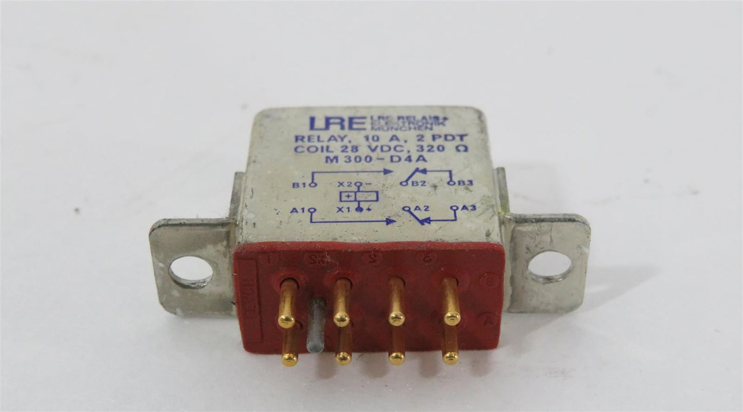 Aircraft Relay Sealed 10AMPS 28VDC M300-D4A