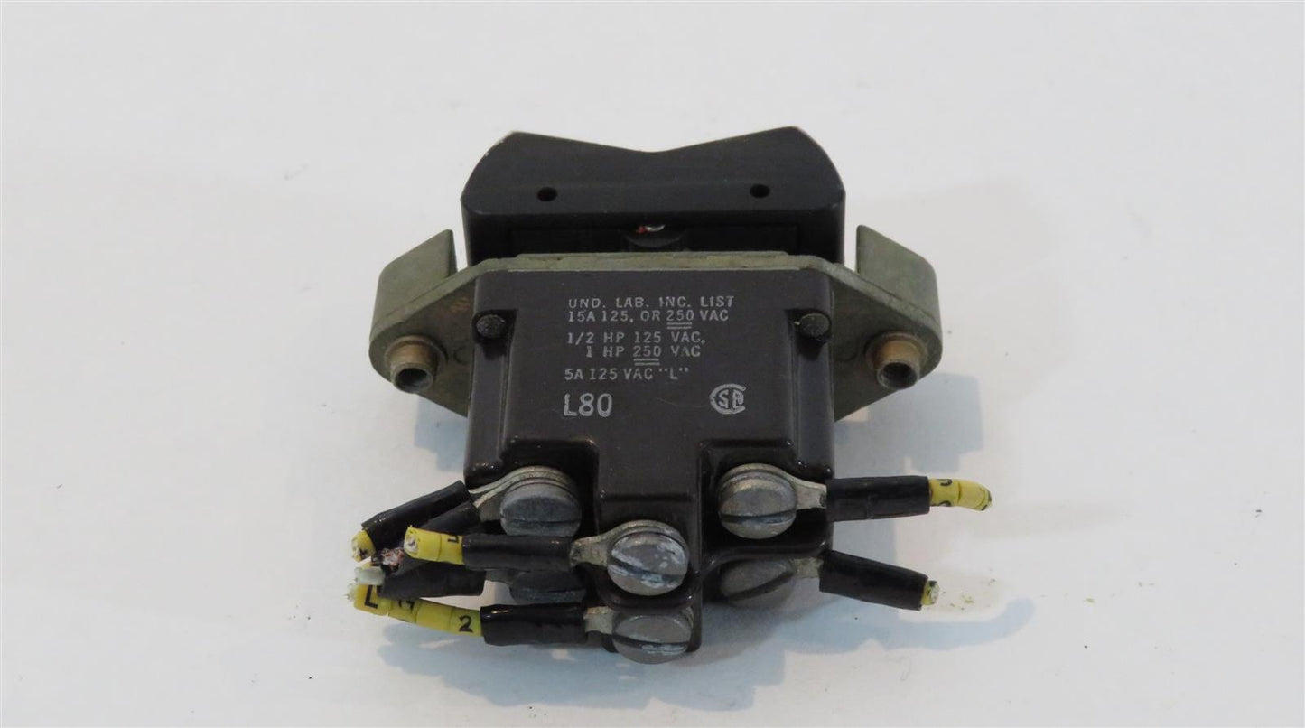 Hawker 125-700 800 Upper Control Panel Rocker Switch 2TP1-1
