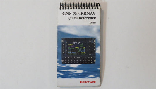 FLIGHT MANAGEMENT SYSTEM GNS-XLS PRNAV QUICK REFERENCE 006-18315-0000