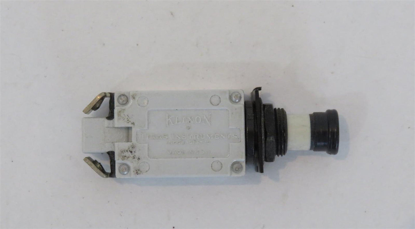 KLIXON MS26574-0.5 7274-2-0.5 0.5A 0.5AMP Aircraft Circuit Breaker