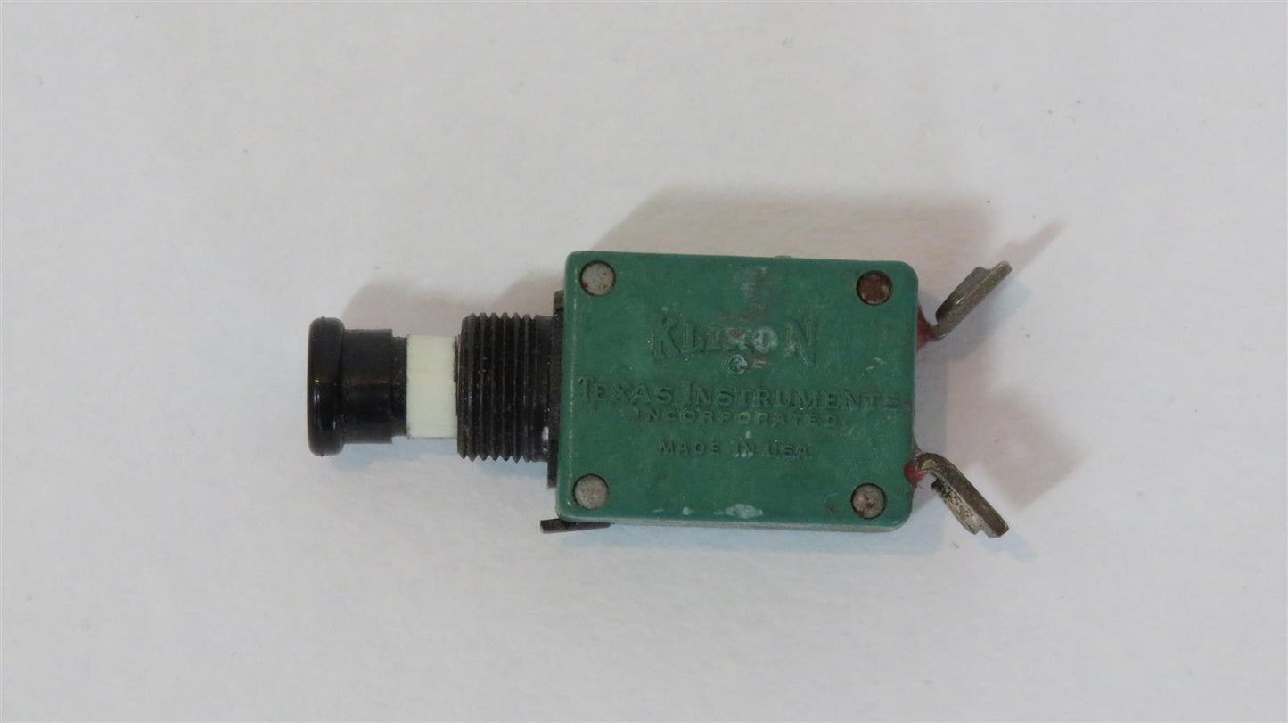 KLIXON MFD-0673A MS3320-2.5 2TC2-2.5 2.5A 2.5AMP Aircraft Circuit Breaker