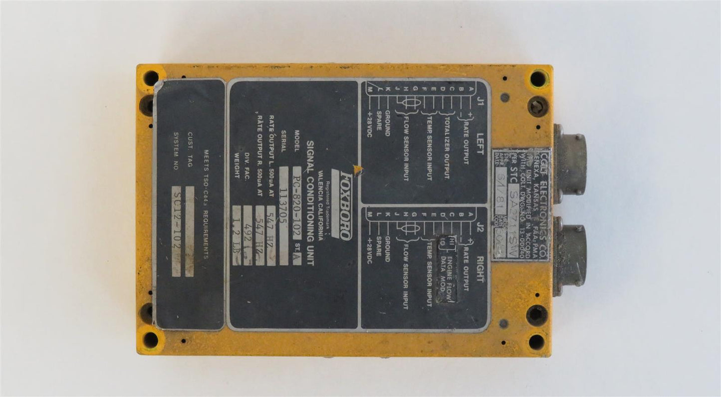 FOXBORO PC-820-102 Signal Conditioning Unit