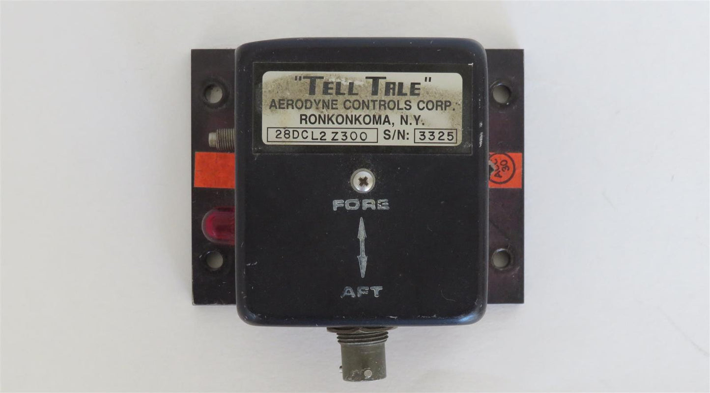 Aerodyne Controls Aircraft Impact Switch "Tell Tale" 28DCL2Z300