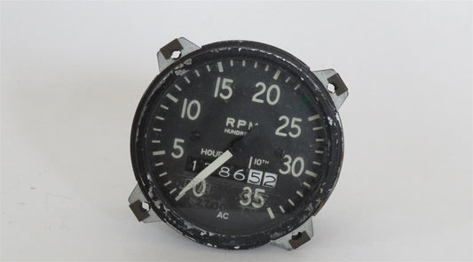 Cessna 150 Continental O-200 Recording Tachometer RPM S1305N7 or C661080-0101