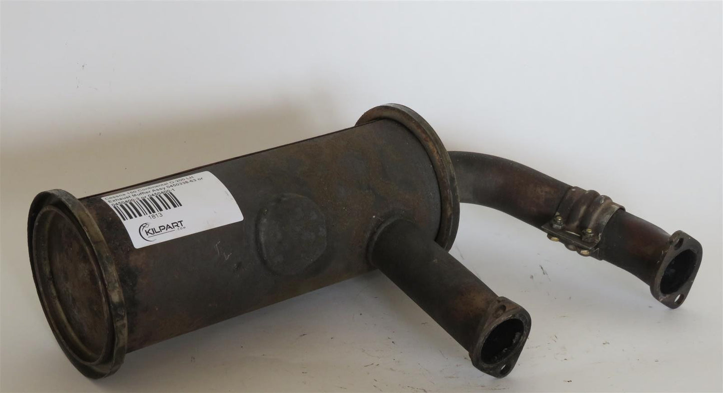 Cessna 150 Continental O-200 LH Exhaust Muffler Assy 0450338-63 or 0450400-3 or 0450400-1