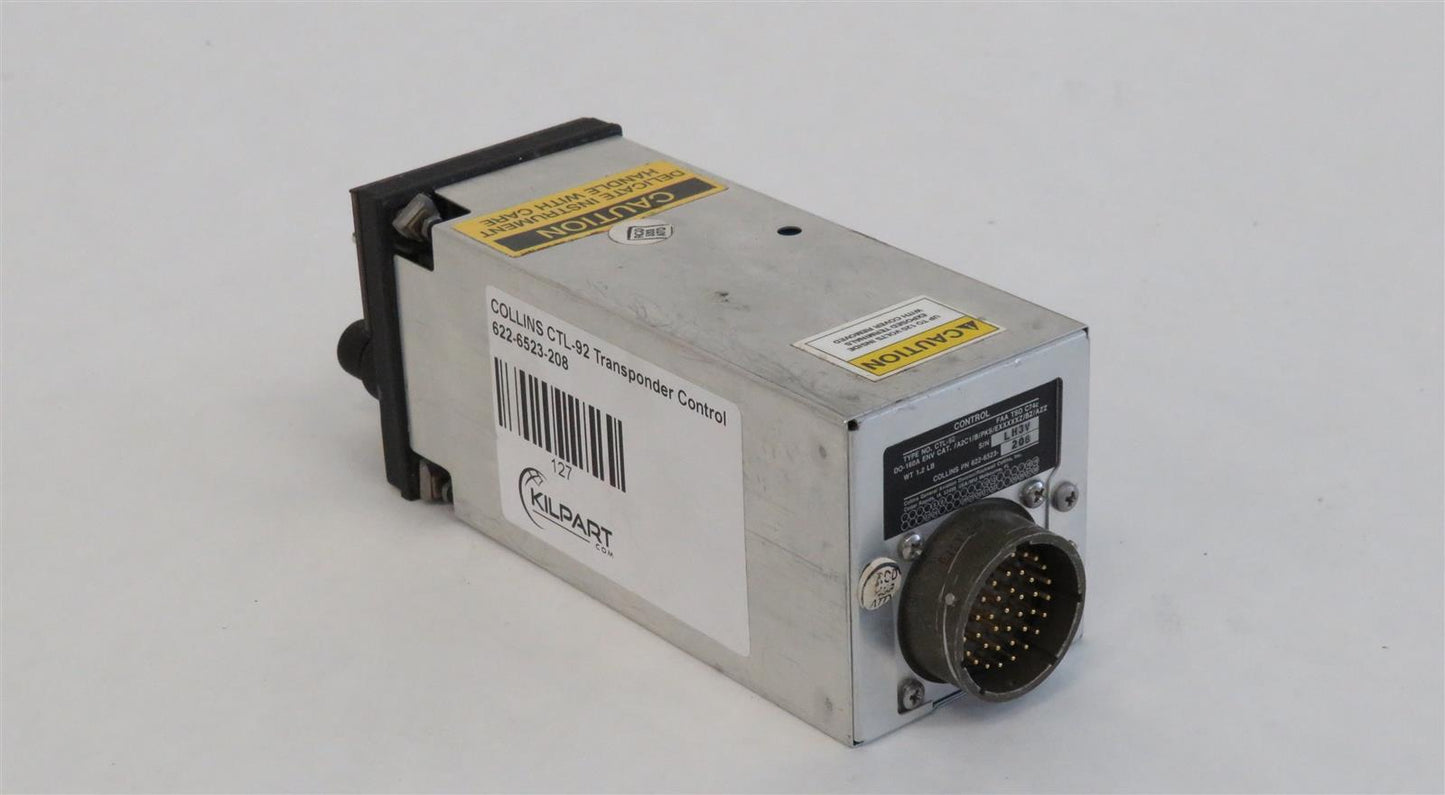 COLLINS CTL-92 Transponder Control 622-6523-208