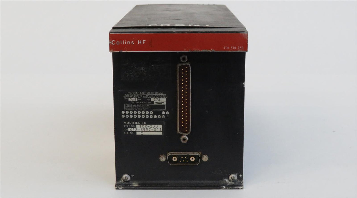 COLLINS TCR-230 HF Comm Receiver-Exciter 622-6557-011