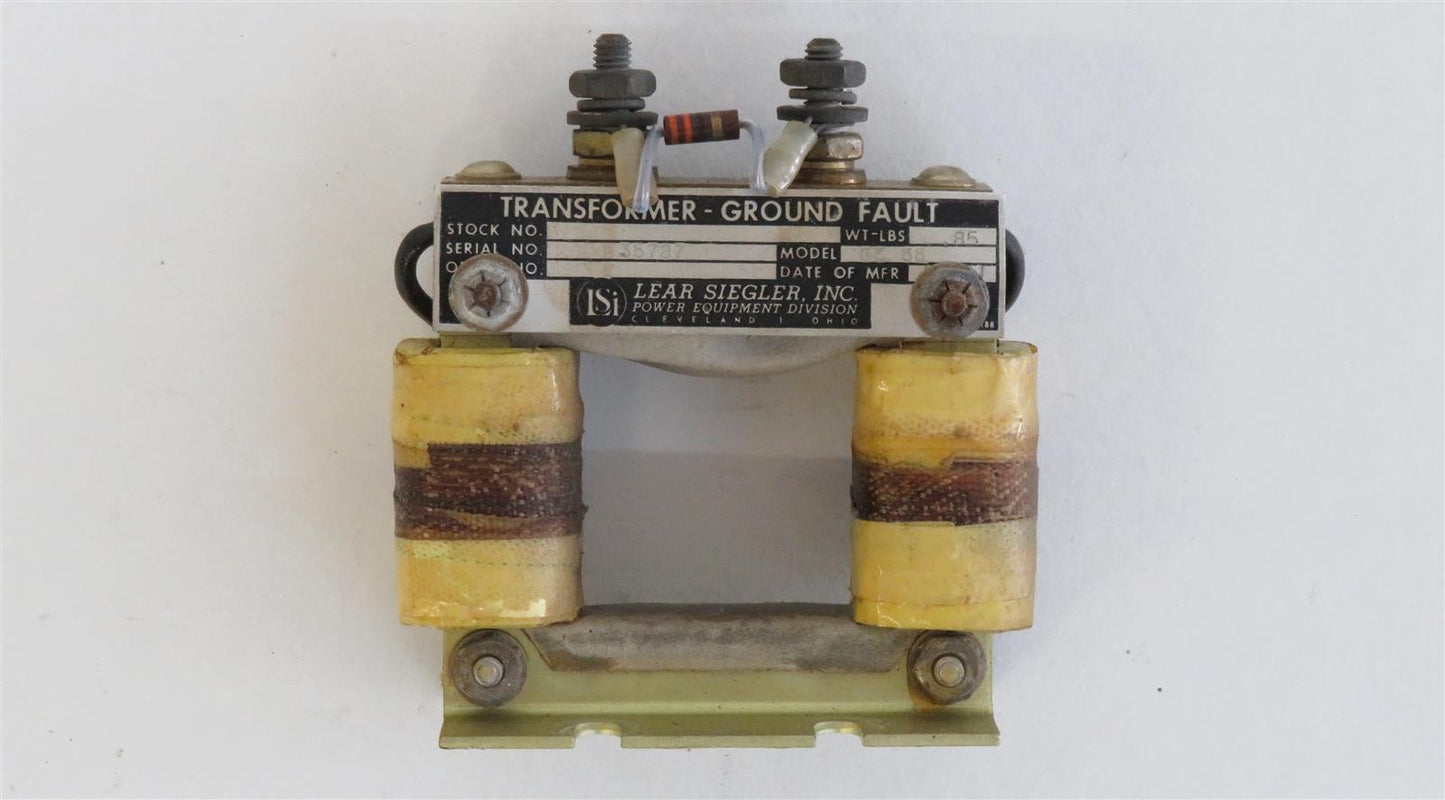 LEAR-SIEGLER Transformer Ground Fault Model GC56