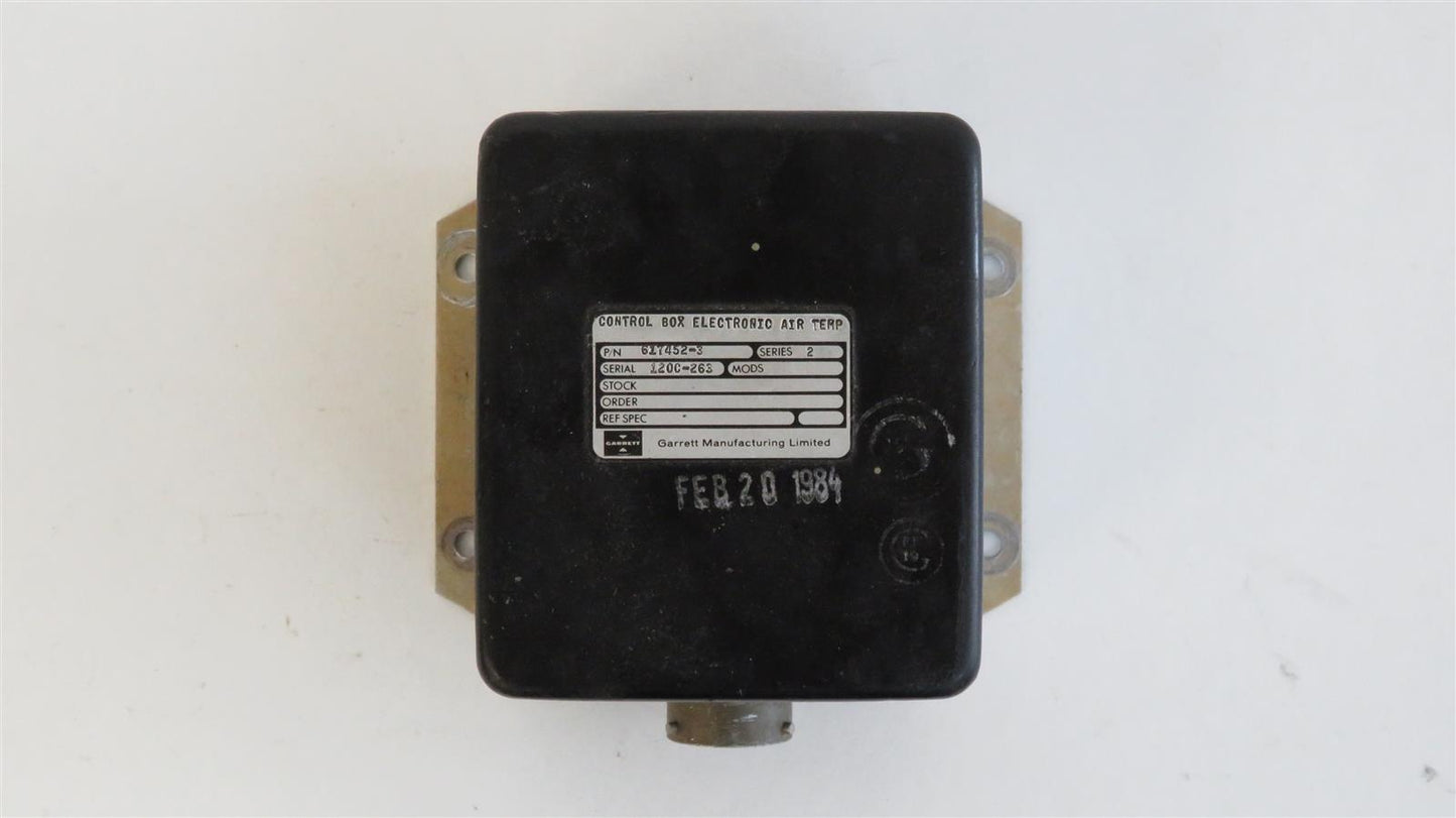 GARRETT CABINE TEMPERATURE CONTROLLER 617452-3