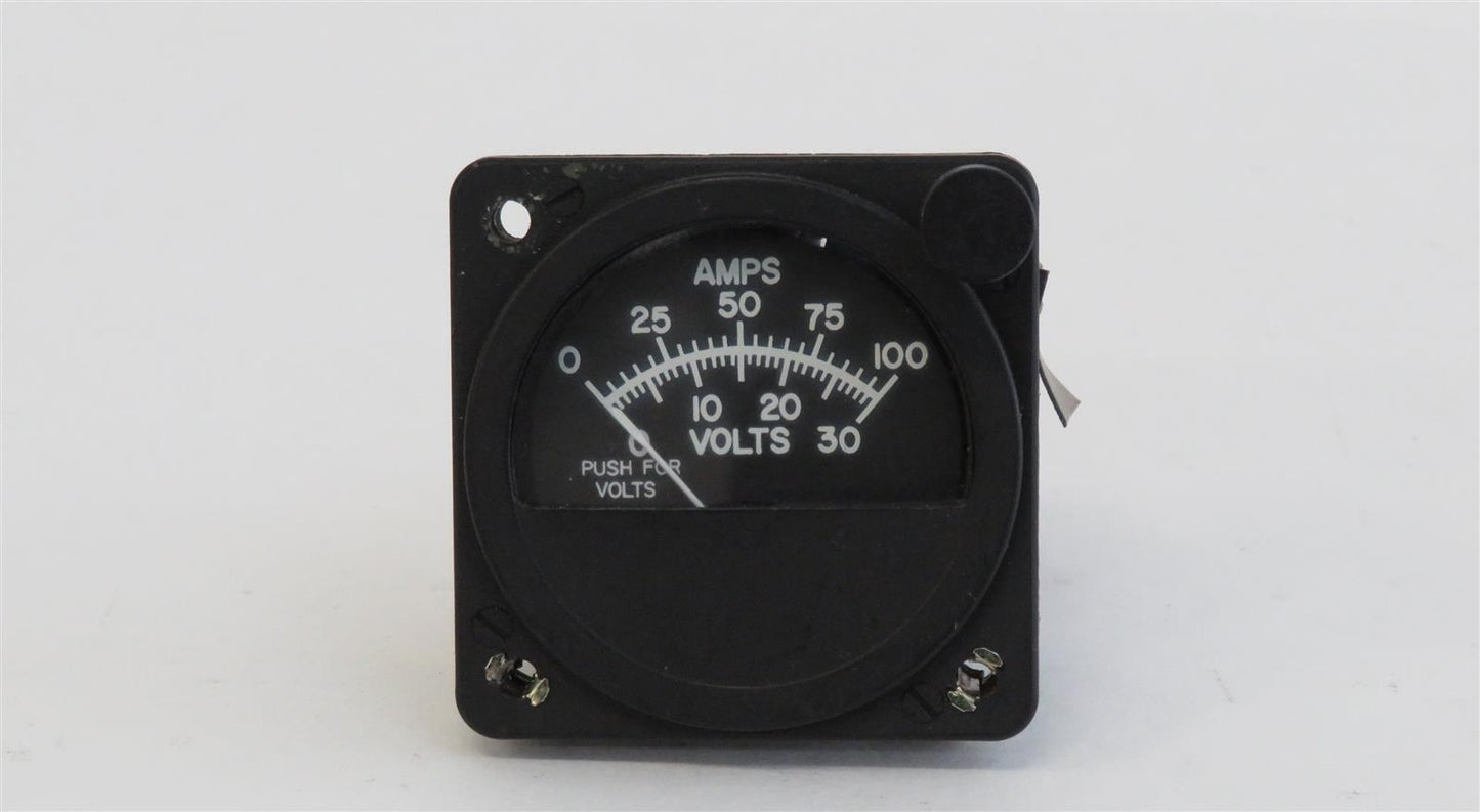 R.C. Allen Dual Voltmeter Ammeter 12-2005-2