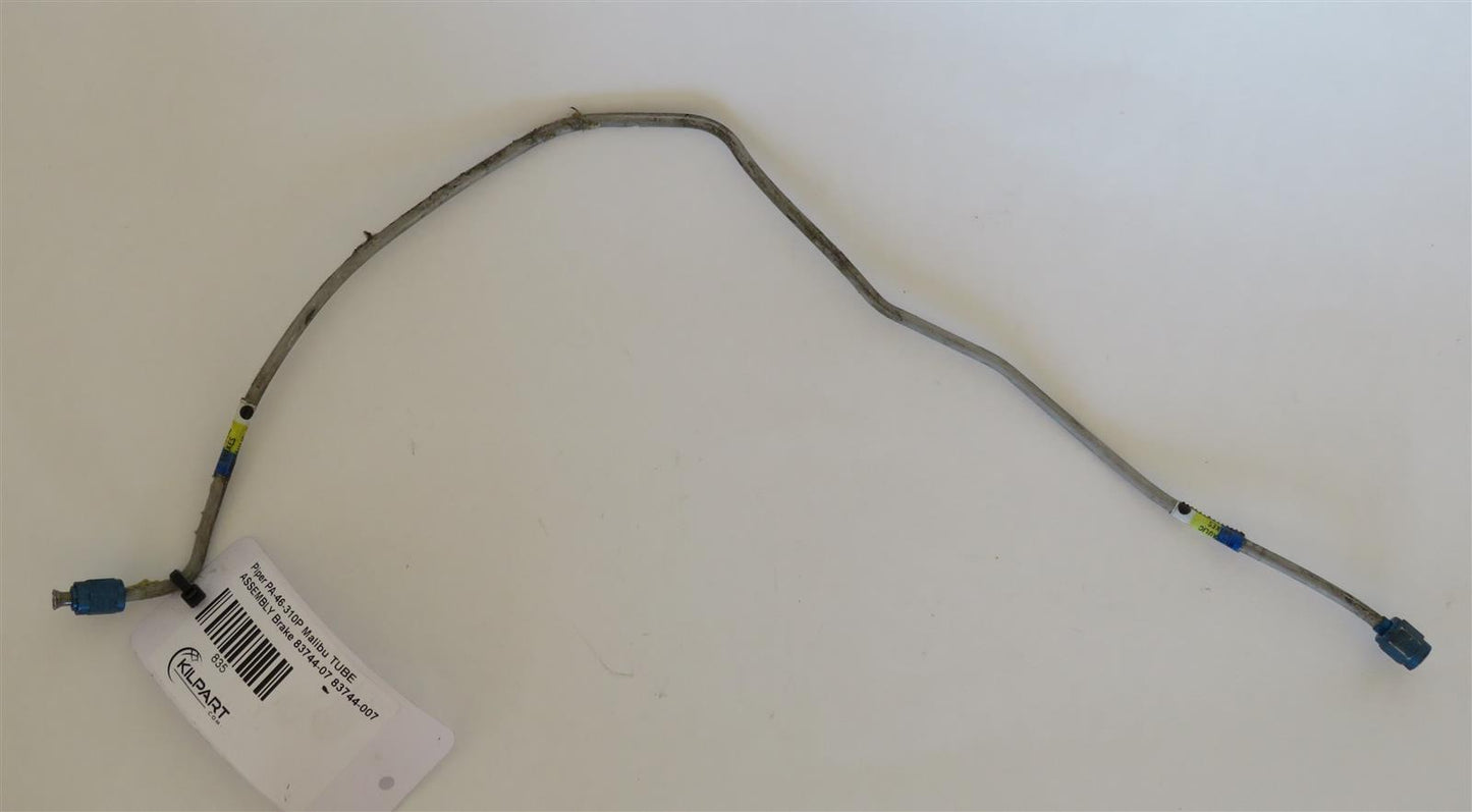 Piper PA-46-310P Malibu TUBE ASSEMBLY Brake 83744-07 83744-007