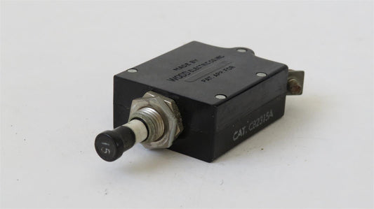 Wood 15A 15Amps Aircraft Circuit Breaker CB-2315A