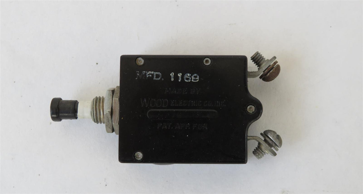 Wood 15A 15Amps Aircraft Circuit Breaker CB-2315A