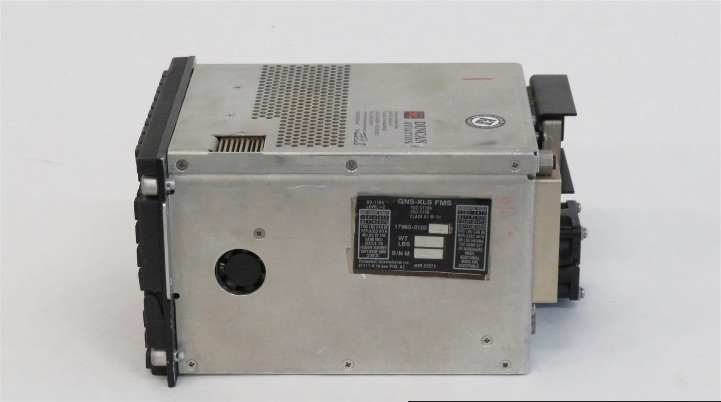 Honeywell GNS-XLS FMS Flight Management System 17960-0103-003