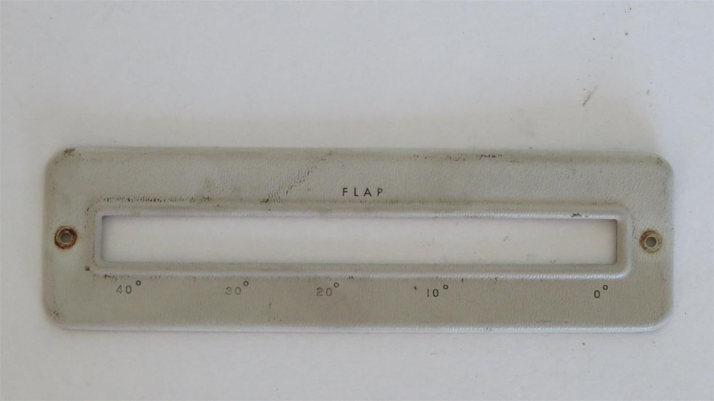 Cessna 150 Flap Position Indicator Cover 0413417-3