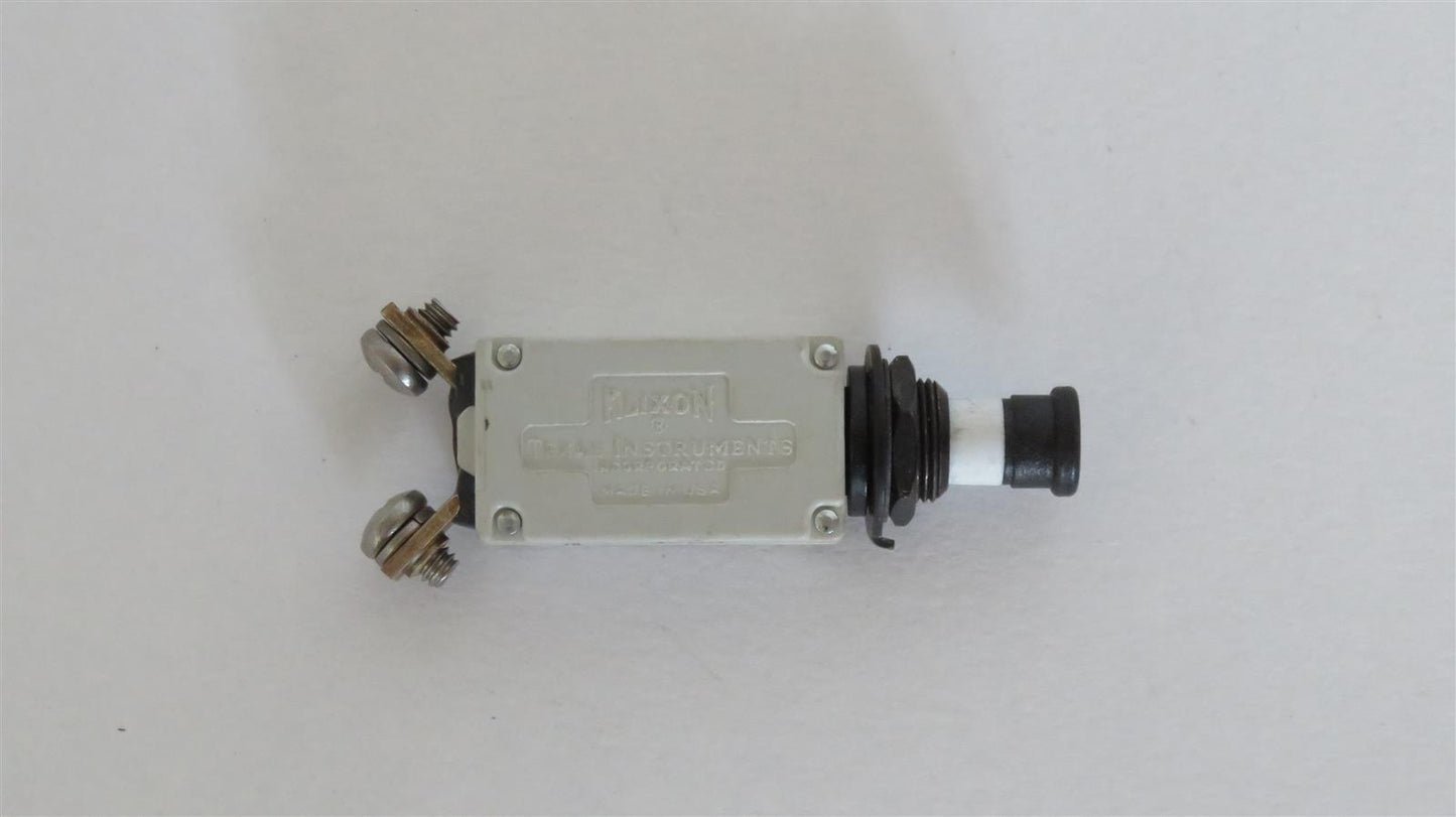 KLIXON MS22073-3 7274-11-3 3A 3AMP Aircraft Circuit Breaker