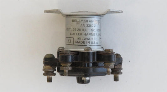Unsealed Aircraft Relay Class 0 50AMP AN3350-2 6041H169A