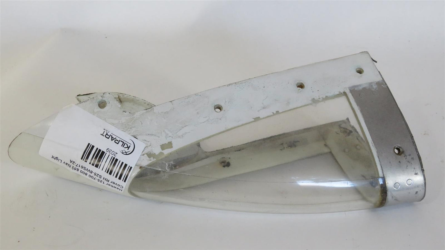 Hawker 125-700 800 850 Nav Light Cover RH S25-8WS617-2A