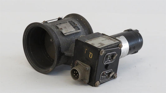 AIRESEARCH ETA05-232-1 Rotary Actuator W/ Butterfly Valve D.C Motor PN 35170-8