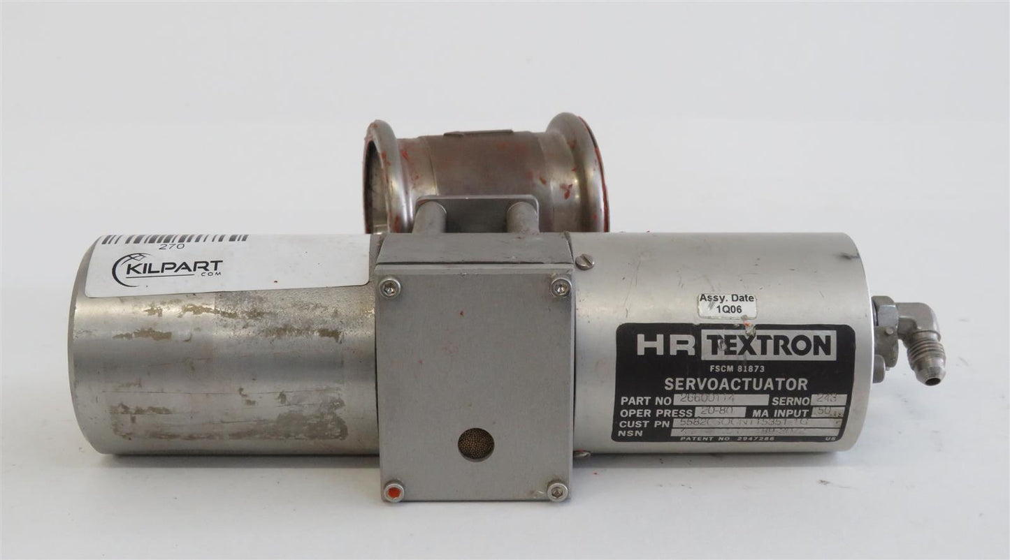 HR TEXTRON SERVO ACTUATOR 26600114
