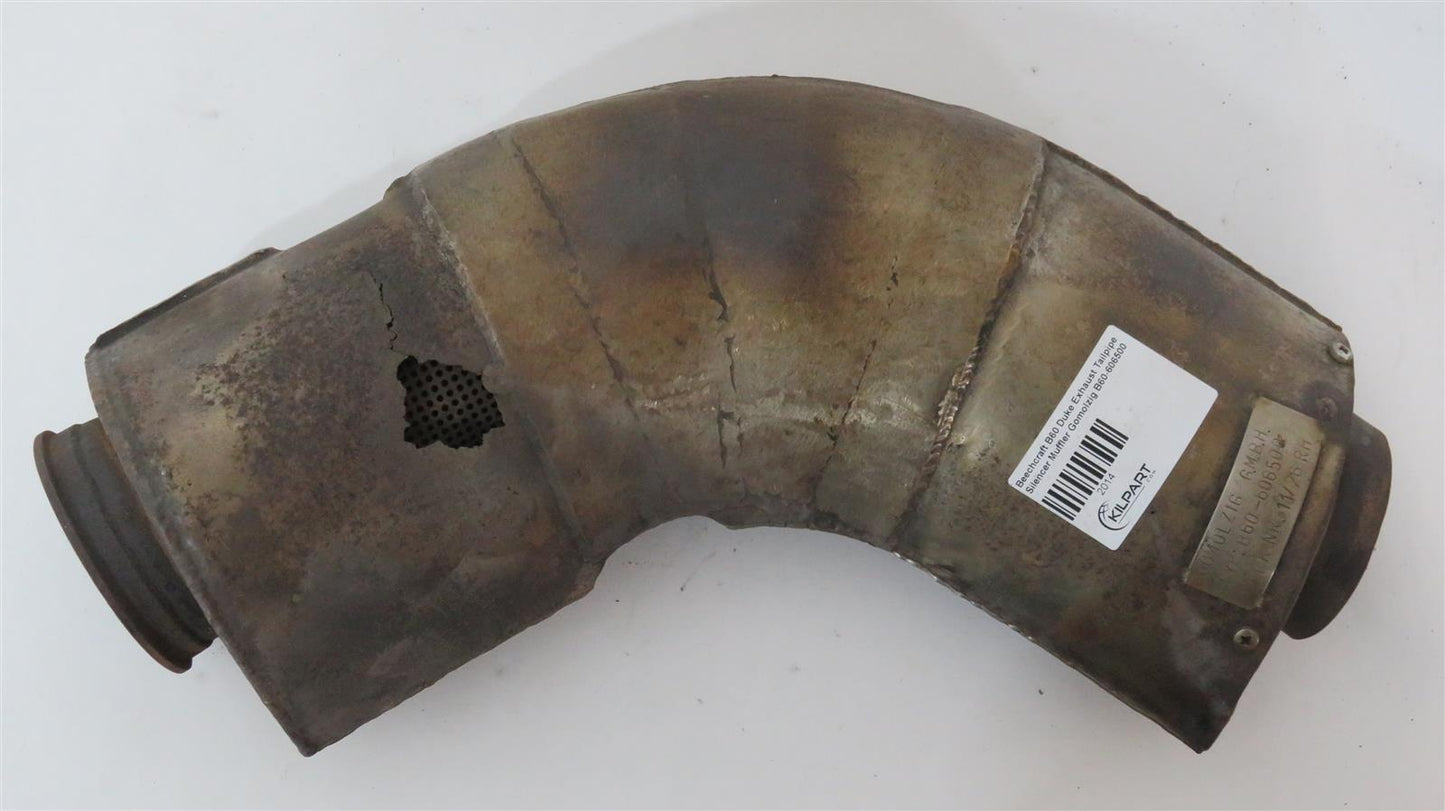 Beechcraft B60 Duke Exhaust Tailpipe Silencer Muffler Gomolzig B60-606500